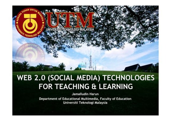 Web 2.0 in Teaching & Learning