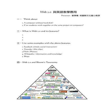 Web 2.0 and english teaching