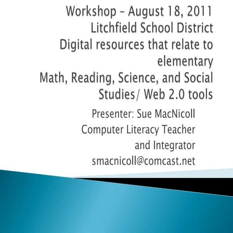 Web 2.0 and Technology Integration for Elementary Smacnicoll