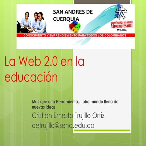 Web 2.0 en la educacion