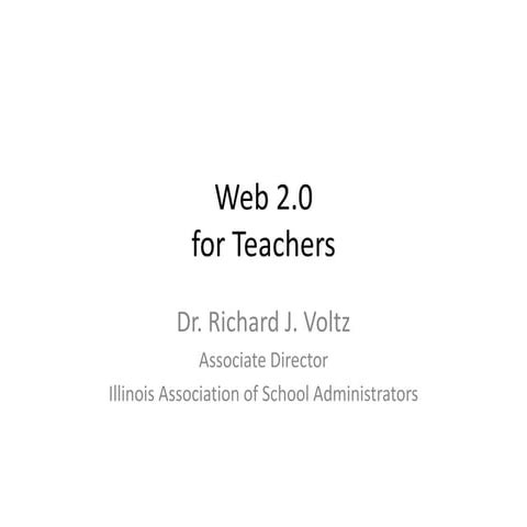 Web 2.0 For Teachers II