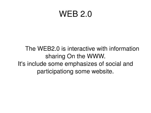 Web2 ppt