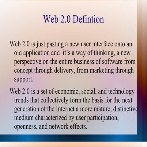 Web 2.0 Ppt Chandrasekar