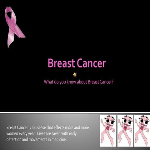 Preventions and awareness of breast cancer | PPTX