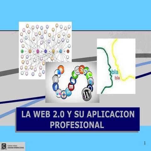 Web 2.0, redes sociales y su uso profesional. Carmen Urbano, marzo 2011