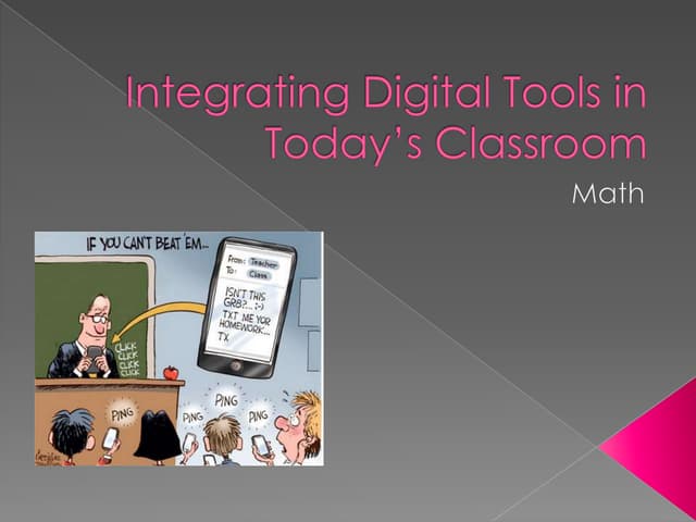 Web 2.0 tools for math