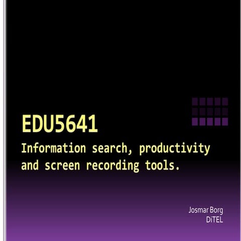 Educational Web 2.0 Tools