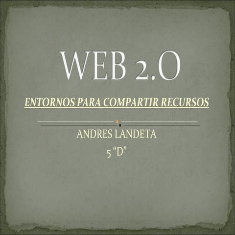 HERRAMIENTAS WEB 2.0