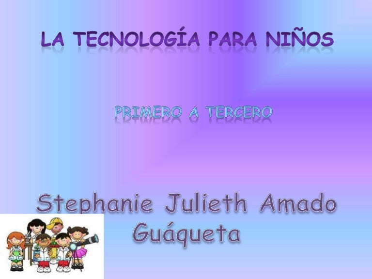 tecnología para niños