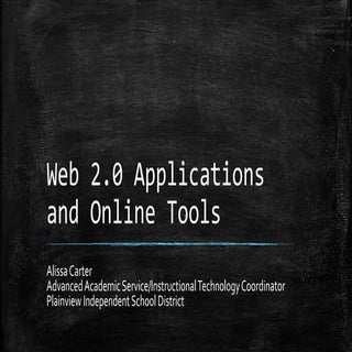 Web 2.0 Tools