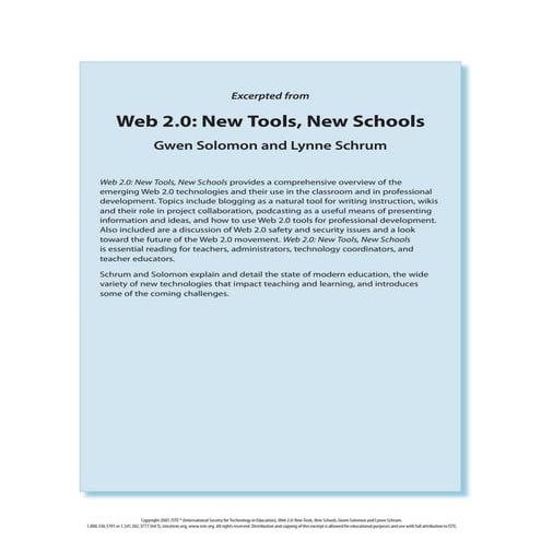 Web 2.0, new tools, new schools