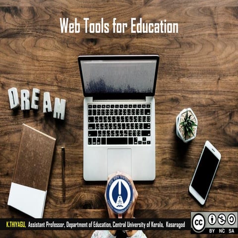 Web 2.0 tools for Education - Thiyagu