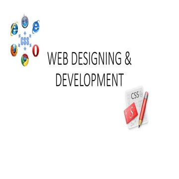 web designing  and development part  (two)