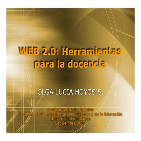 Web 2 Herramientas
