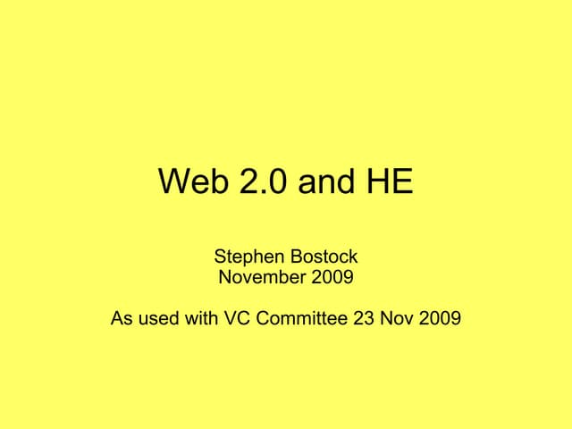 Web2 public