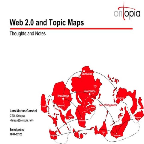 Web 2.0 and Topic Maps