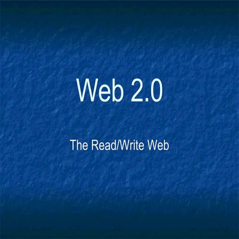 Web 2.0