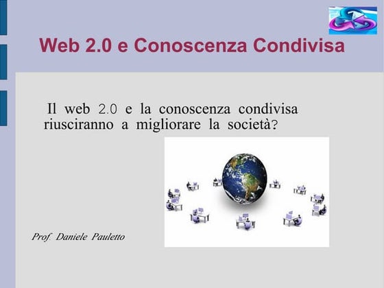 Web2.0 e Conoscenza