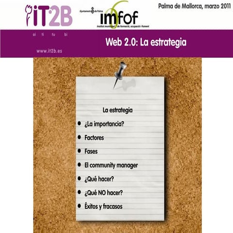 Web 20 estrategia