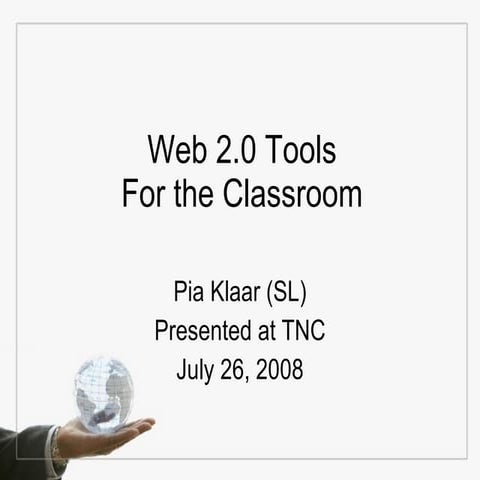Web 2.0 In the Classroom
