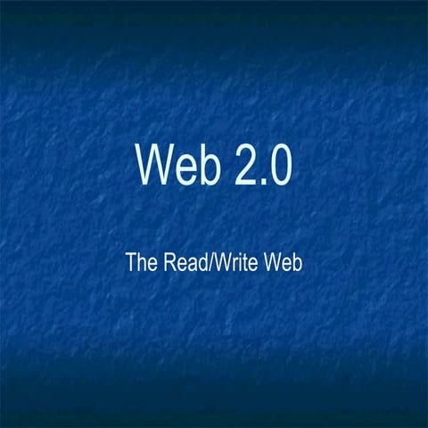 web 2.0