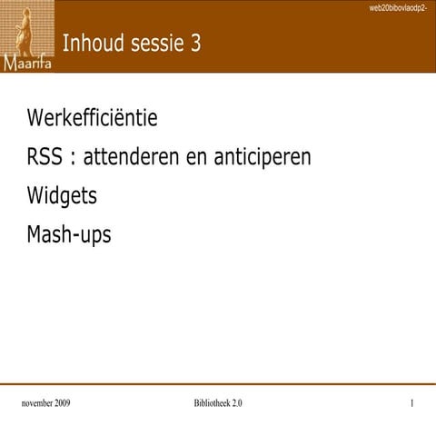 Bibliotheek2.0 (deel 2)