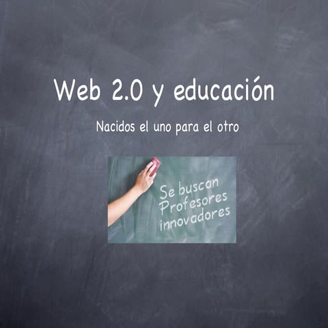 Web 20 en educación