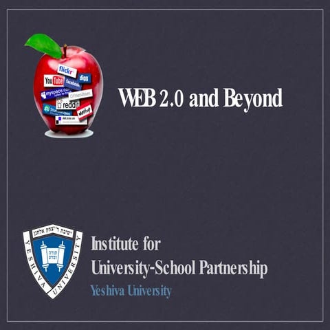 Web 2.0 for Jewish Education