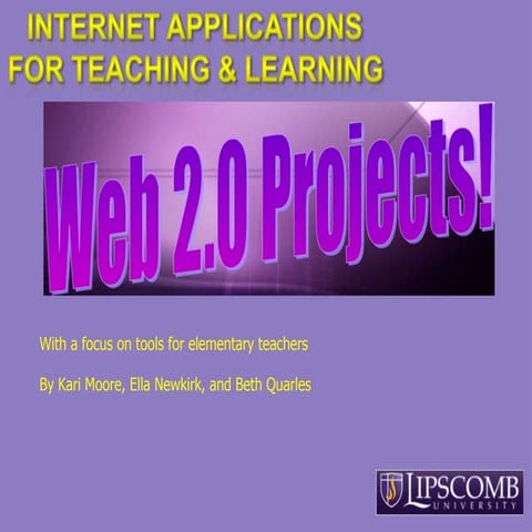 Web 2 0 Projects Elementary