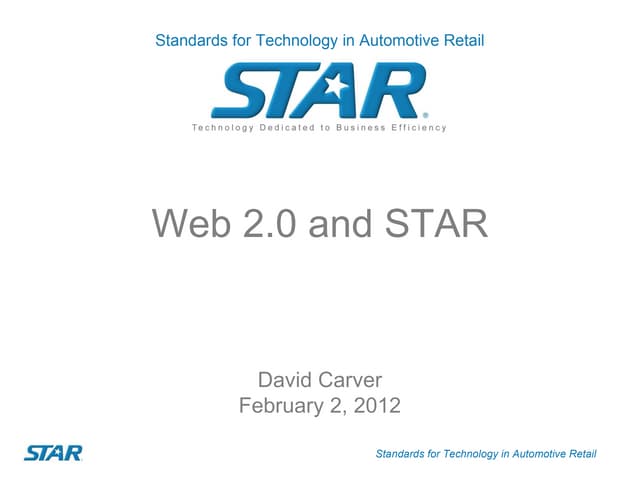 Web 2.0 and STAR