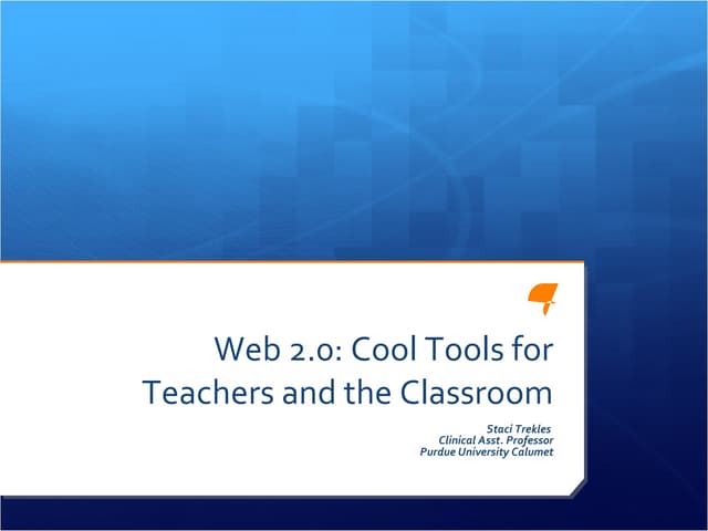 Web 2.0 Workshop
