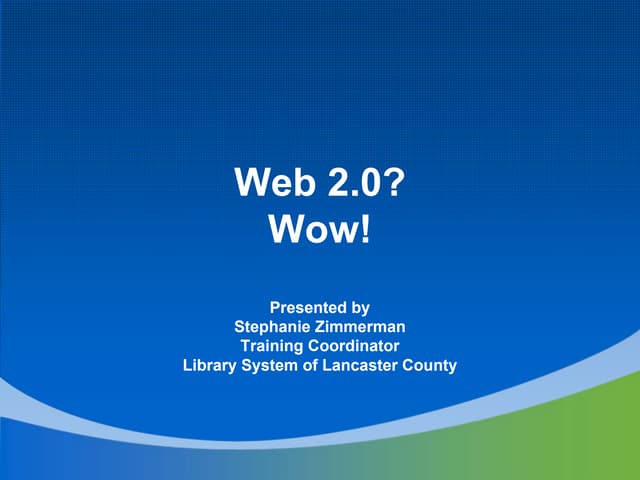 Web2.0 Wowfor State