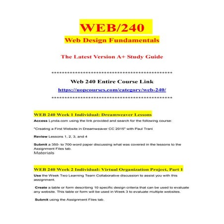 Web 240 web240