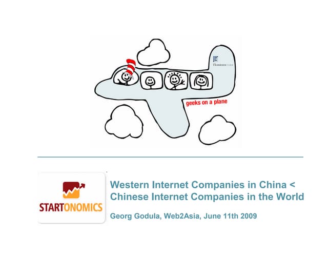 Western Internet Companies in China...