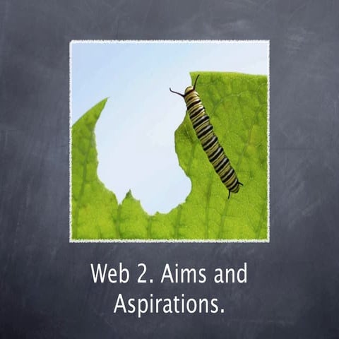 Web 2 aspirations ppt