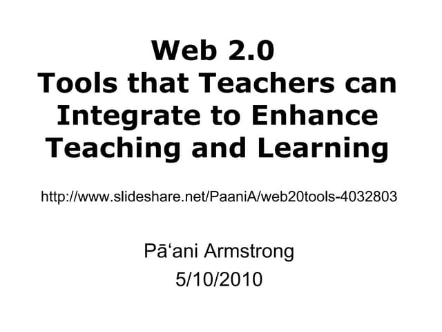Web2edtools
