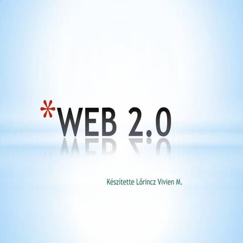Mi a web 2 | PPTX