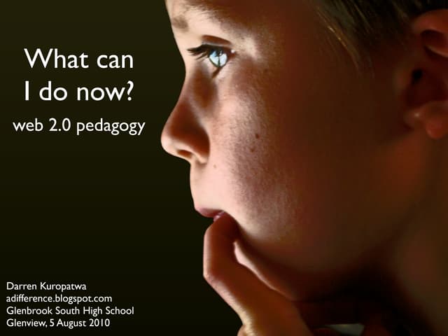 What Can I Do Now? (web 2.0 pedagogy) v3.8
