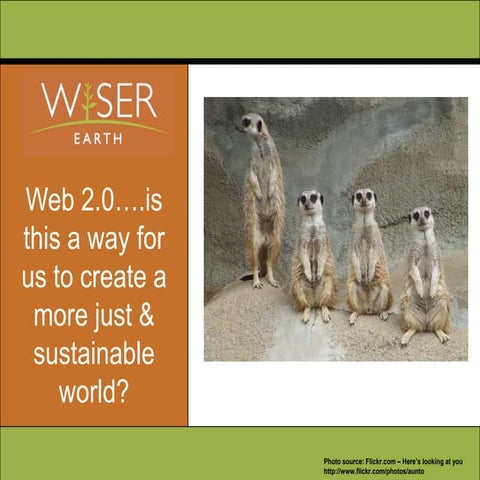Web2point0 socialchange wiserearth_oct10