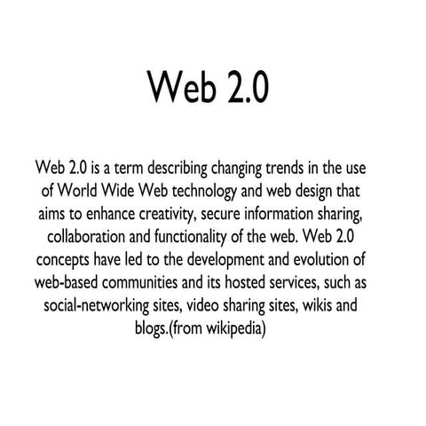 Web2.0