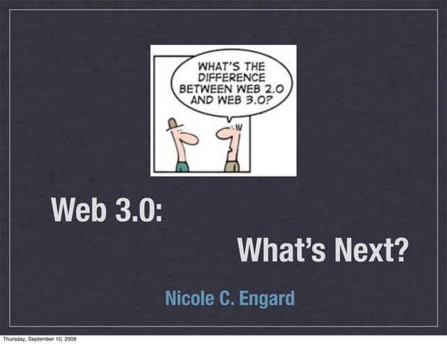 Web 3.0: What's Next