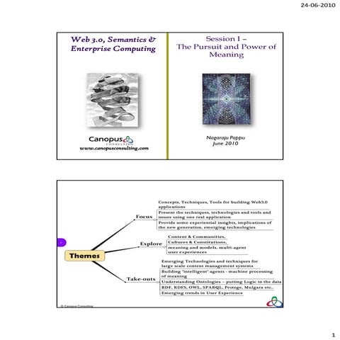 Web3.0 seminar wipro-session1-pursuitofmeaning