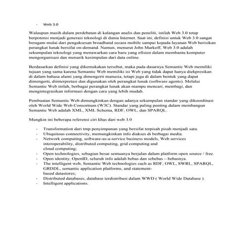 Web 3.0 muhammad solehan maulana ibrahim