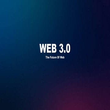 WEB 3.pptx is seminar for  computer science students