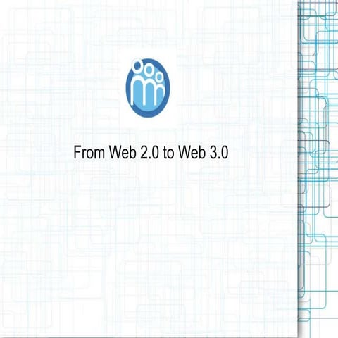 From Web 1.0 to Web 2.0 to Web 3.0