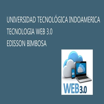 Web3 Caracteristicas
