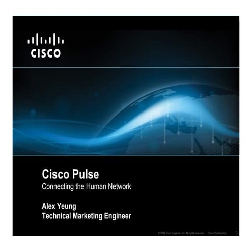 Web 3 Cisco Pulse