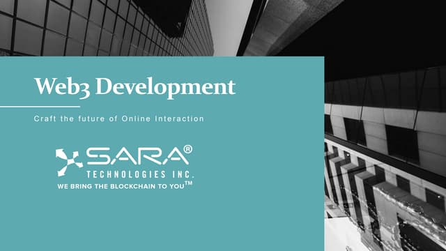 Web3 Development To Craft The Future Of Online Interaction Pptx Web3 Development To Craft The Future Of Online Interaction Pptx