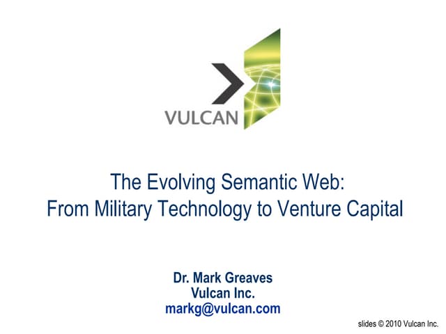 Web 3 Mark Greaves