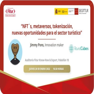 Web 3 Metaversos y NFT's aplicados al turismo